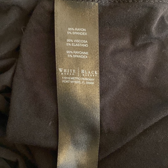 WHITE HOUSE BLACK MARKET LAYERED SHIRT DRESS SIZE XS - Picture 6 of 7